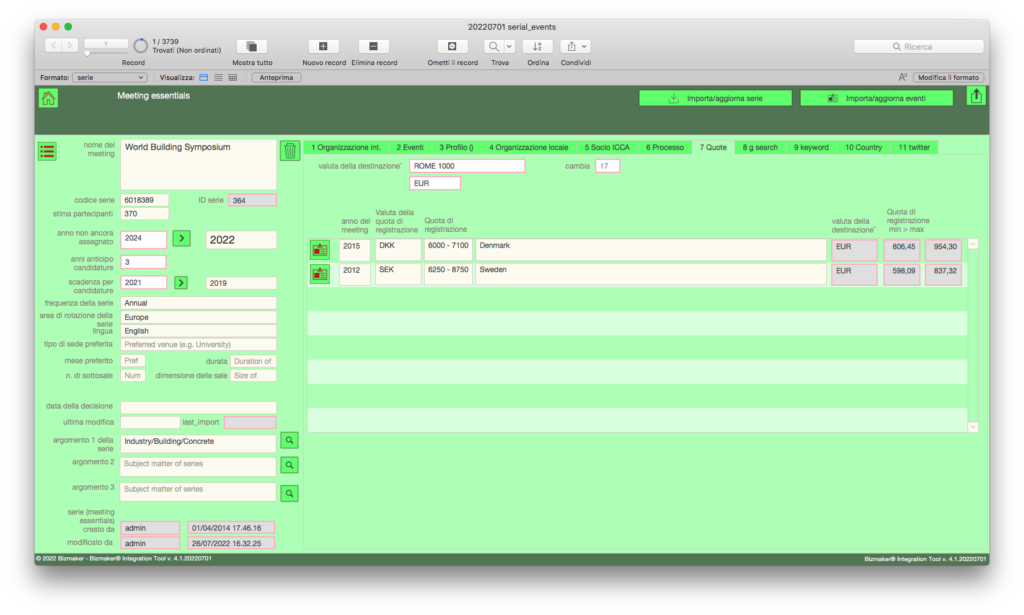 bizmaker Integration tool